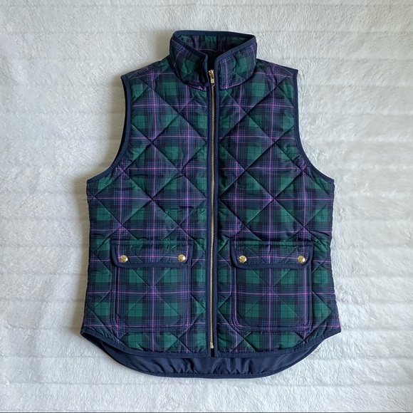 J. Crew Jackets & Blazers - Like New ✨ J. Crew Plaid Vest, Size Small